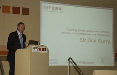 Sir Don Curry at the EFFP conference