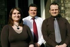 The MIS team: Ruth Harris, David Tebbutt and Chris Pacey