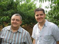 Kidd (right) pictured with Alan Guindi