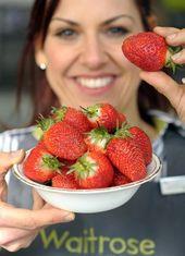 British strawberries in Waitrose