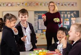 CSIROs Taste  Learn program teaches kids to like vegetables Credit CSIRO