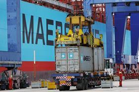 Maersk containers