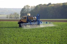 Pesticide spraying