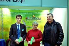 eBronisze.pl owner Artur Stasiak, with website editors Krystyna Szymanska and Rafal Szelezniak
