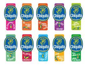 Chiquita Fitness Stickers