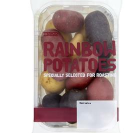Rainbow potatoes