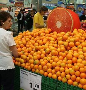 Citrus on sale in Argentina