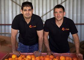 AU Australia Leonard and Vito Mancini Redbelly Citrus with blood oranges CREDIT QuarantaConcepts