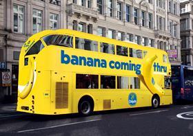 Chiquita We Are Bananas bus