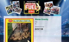 Del Monte Fresh Fan Fuel website
