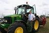 Ian Campbell launched the new machine at Fruit Focus