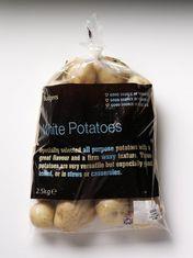 New-look packaging for white potatoes