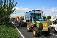 Spanish producers have taken to the roads in a month of action