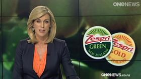 TVNZ One News Zespri report