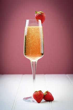 Ava Berries - Champagne and Strawberries - Prepared by BIG