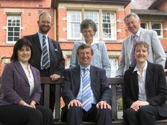Setting a new benchmark: Back row: Charles Cowap and Alison Blackburn (both Harper Adams) and Doug Henderson (MDS). Front row: middle Professor Wynne Jones (HA), left, Saffy Connolly and right Dani Shaw (both MDS)