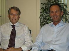 Chris Tonge, right, and brother Nigel