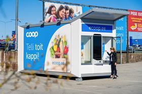 Coop Estonia Cleveron robotic grocery delivery