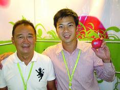 Steven Leung (left) is concerned over Fuji's future