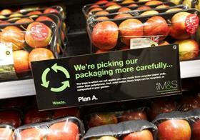 Marks Spencer Plan A sustainability apples
