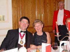 John OLney and wife Marcia at last weekend's Valentine's Day dinner and dance