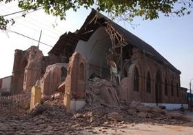 Curico quake church