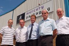 The Mercury regional sales team: (l-r) Tim Holland, Paul Sharpe, Ray Franks, Robert Batkin and Mike Barlow