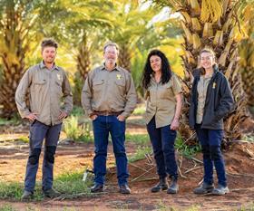 Reilly Family, Gurra Gurra SA - Shaun, Dave, Anita, Kelsey