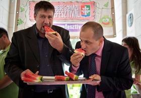 Gyorgy Simonka Gyula Budai Hungarian watermelons