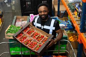 Evans Kyeibaffour of West Green Foods CREDIT TOM MOGGACH