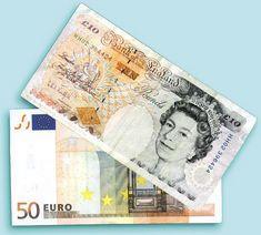 Sterling has lost almost a fifth of its value against the euro in the last few weeks