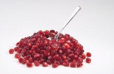 The pomegranate arils will be peeled and separated