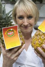 Lesley Waters, the face of Del Monte pineapples.