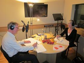 TGA Phil Morley and Julie Woolley on air