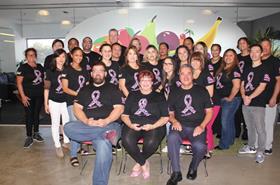 J&K Fresh team breast cancer awareness
