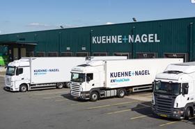 Kuehne and Nagel trucks