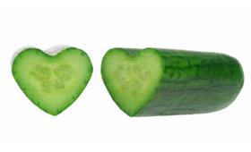 Sainsburys Valentines cucumber