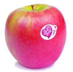 A Pink Lady apple
