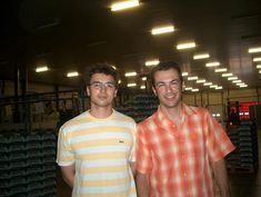Jannis Protofanoussis, Packing House Production Manager and George Kallitsis, export manager at Fruits Protofanoussis SA