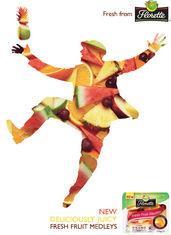The fruit medley dancing farmer