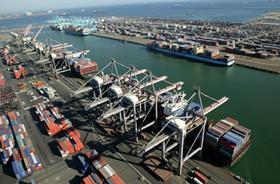 US Port of Los Angeles