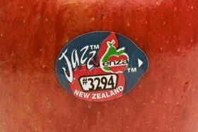 Jazz apple label