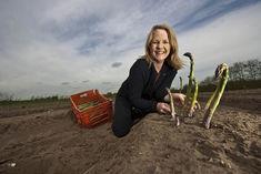 Ronda Morritt is pleased to see the first product of the season