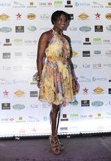 Sporting legend Denise Lewis was at the World Food Awards