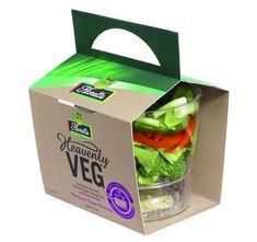 Florette's revolutionary veg steamer and sauce pack