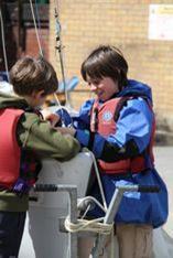 Children benefiting from Ahoy charity