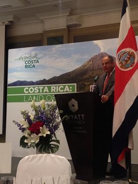 Costa Rica president Luis Solis