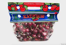 California cherries Oppy packaging