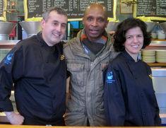 Andy Abraham doing his chippy rounds