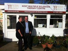 Shaun Hockey of Chingford with Mary Daly from KMSTC